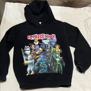 Roblox Kids Black Hoodie